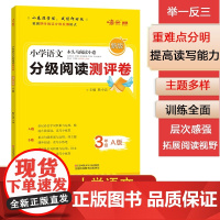 新版 小学语文分级阅读测评卷三年级上册A版 木头马阅读小卷独创即时阅读分级检测 寒暑假开学季课外阅读书籍正版