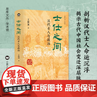 士仕之间:汉代士人与政治 王保顶著 深化汉代士人研究的创新之作 一部士人宦海浮沉史 解锁两汉四百年政治精髓 江苏人民出版