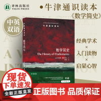 牛津通识读本:数学简史(中英双语)杰奎琳斯特多尔作品世界数学思想逻辑思维普及读物大学生论文书籍 译林正版图书