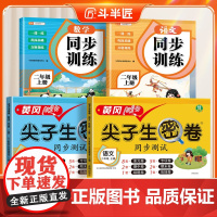 2025新版二年级上册同步训练小学生语文数学试卷全套人教版练习册一课一练小学教材书教辅资料题训练题下册黄冈测试卷练习每日