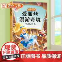 [斗半匠]爱丽丝漫游奇境彩图注音版小学生一二年级三年级阅读课外书必读6-12岁读物世界经典文学名著小学故事书目带拼音正版