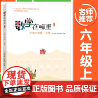 数学在哪里 小学六6年级上册必修订版 小学数学趣味阅读数学阅读课外书 小学数学思维训练 儿童益智力开发课外阅读训练暑假书