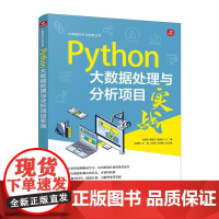 Python大数据处理与分析项目实战 python数据科学python编程书数据分析项目实战