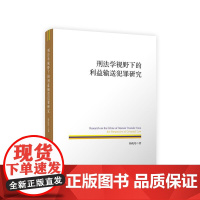 正版 刑法学视野下的利益输送犯罪研究 杨晓培 著 人民出版社
