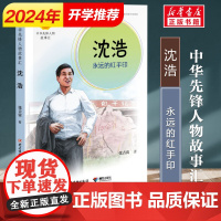 正版 中华先锋人物故事汇 沈浩 永远的红手印 儿童文学小说传记传递红色6-9-12岁青少年小学生课外阅读书籍接力出版