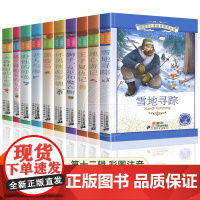 正版 小学生语文阅读全套10册注音版大森林里的小木屋老人与海地心游记历险记野性的呼唤雪地寻踪黑骏马王子复仇记带拼音