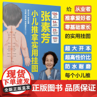 2025新版 张素芳小儿推拿实用挂图 张素芳教授在中医临床、教学、科研一线工作60余年将毕生精力奉献给祖国的小儿