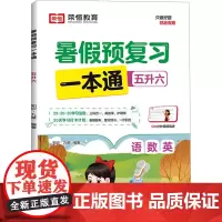 暑假预复习一本通 5升6 知识·九章 编 小学教辅文教 正版图书籍 知识出版社