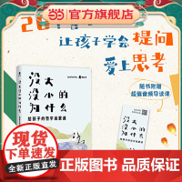 正版童书 没大没小的为什么:给孩子的哲学启蒙书 每个孩子都是天生的哲学家!让孩子学会提问,爱上思考,在哲学中获得智慧