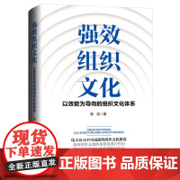 组织文化:以效能为导向的组织文化体系