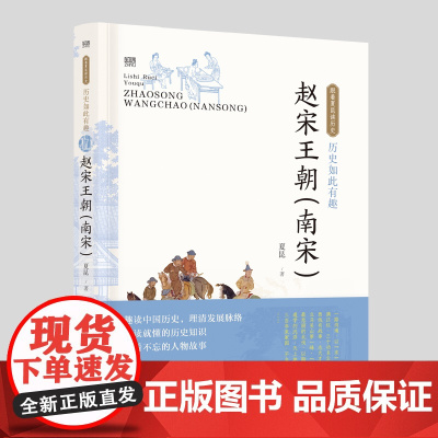 历史如此有趣·赵宋王朝(南宋) 夏昆 漓江出版社 正版书籍