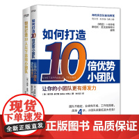 [正版]打造高效小团队2册套装:如何打造10倍优势小团队+如何打造10人以下高效小团队 打造小团队关键点实现团队合作策略