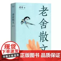 老舍散文 汪曾祺 王朔极力推崇的语言大师 优美典藏版 精选老舍64篇经典散文 课外读物 果麦文化