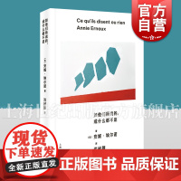 如他们所说的,或什么都不是 [法]安妮·埃尔诺 著上海人民出版社