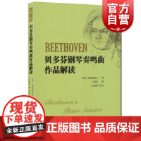 贝多芬钢琴奏鸣曲作品解读 钢琴基础练习曲辅导教程克里姆辽夫著作艺术奏鸣曲研究上海音乐出版社自营正版图书籍