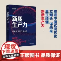 新质生产力 推进中国式现代化 黄奇帆作品 读懂读透新质生产力 新制造新服务新业态 重组与突破作者 2024年黄奇帆经济研
