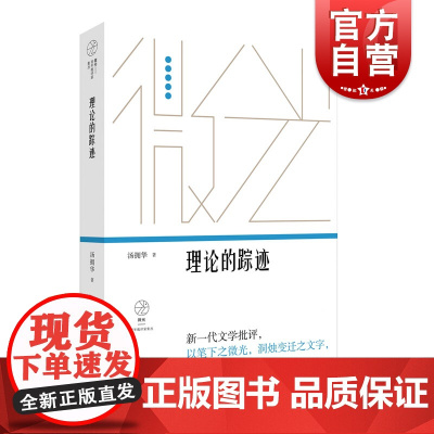 理论的踪迹:20世纪中国文学研究中的历史与美学(微光·青年批评家集丛(第三辑))汤拥华著上海文艺出版社中国现当代文学理论