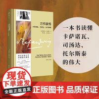 三作家传:卡萨诺瓦、司汤达、托尔斯泰 传记文学茨威格代表作一本书读懂卡萨诺瓦 司汤达 托尔斯泰 资深译者德文直译