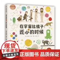 在宇宙比橘子还小的时候 精装绘本科普对宇宙和生命的来龙去脉一目了然3-4-5-6岁适读幼儿启蒙早教认知图画书蒲公英睡前阅