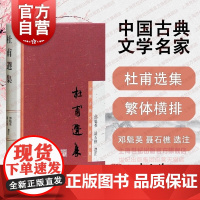 杜甫选集 中国古典文学名家选集 邓魁英 聂石樵 选注 正版图书籍 上海古籍出版社 世纪出版