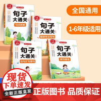 开心 第1版 句子大通关 全4册 开心语文研究中心编 湖南教育