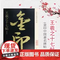金印中国著名碑帖 王羲之十七帖 碑帖 临摹练习 上海人民美术出版社