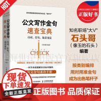 公文写作金句速查宝典 诗词佳句场景用法石头哥像玉的石头人民邮电出版社公文写作能力提升正版书 石公文写作金句速查宝典经典图