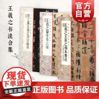 王羲之兰亭序三种/王羲之王献之传本墨迹/怀仁集王羲之书圣教序 经典碑帖彩色放大本上海书画出版社