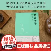 精读老子 戴建业 十七年长销不衰 趣味随笔 中国文学 古典 诗歌 戴建业文集 果麦文化
