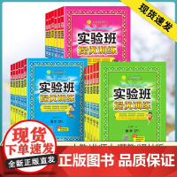 2024新版春雨实验班提优训练小学一二三四五六年级上下册语文数学英语全套人教版苏教北师版大同步练习册专项训练作业本期末试