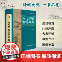 历代辞赋鉴赏辞典