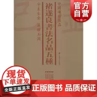 中国碑帖名品·褚遂良书法名品五种(套装)上海书画出版社编学习褚楷临摹范本书法字帖释义伊阙佛龛碑孟法师碑雁塔圣教序上海书画