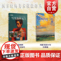 油画入门系列2册 油画的光与色经典版写实油画入门 西方经典美术技法译丛 美术自学入门基础知识上海人美出版社另有油画风景入