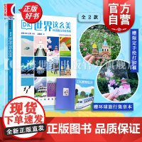 赠限定手绘打卡框集章本]DK世界这么美环球旅行月度指南 英国DK公司编著上海文化出版社旅游攻略旅行主题 另有400个环球
