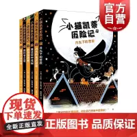 小猫凯蒂历险记6册 月光下的营救魔法空中花园花灯节之谜消失的金虎雕像暮色中的险境上海译文出版社儿童文学冒险成长励志童书小