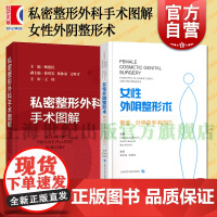 私密整形套装 女性外阴整形术/私密外科整形手术图解 私密部位外科手术 正版图书籍 上海科学技术出版社 世纪出版