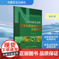 不同油菜品种氮素利用效率差异生理机制 郭肖 著 农业基础科学专业科技 正版图书籍 中国农业出版社