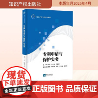 专利申请与保护实务 梁萍,严小波,阮碧波;贾静 等 编 法律知识读物社科 正版图书籍 知识产权出版社