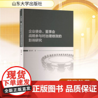 企业使命、董事会战略参与对治理绩效的影响研究 董斐然 著 金融经管、励志 正版图书籍 山东大学出版社