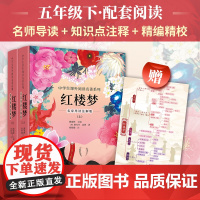 红楼梦 名家导读注解版(全2册) [清]曹雪芹,[清]高鹗 著 中学教辅文学 正版图书籍 朝华出版社