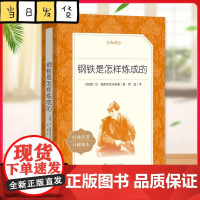 钢铁是怎样炼成的 人民文学出版社课外阅读名著初中课外语文名著选择性阅读经典散文集经典常谈 朱自清