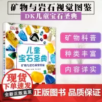 DK儿童宝石圣典 矿物与岩石图鉴 揭秘宝石图片集 6-12-15周岁儿童地理质科普百科大全书 自然矿物珠宝鉴赏图集