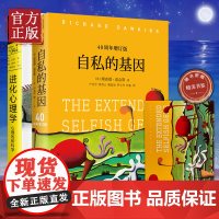 [2本套]自私的基因四十周年增订版+进化心理学第4版 财富的社会法则心理学理查德道金斯进化论心理研究学标杆之作心理学经典