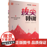 拔尖特训 语文 三年级上 江苏专用 2024