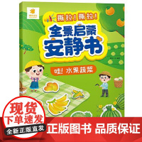 [全景启蒙安静书] 哇,水果蔬菜 青岛出版社