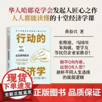 正版 行动的经济学:企业家的起点 黄春兴著 浙江人民出版社 财之道系列正版解读中国经济图书籍 9787213118