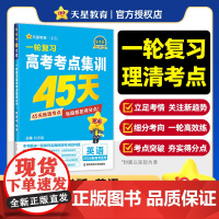 2025-2026年高考考点集训45天 英语(新高考版)