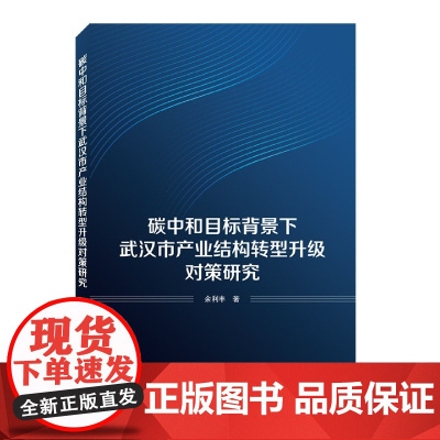 碳中和目标背景下武汉市产业结构转型升级对策研究