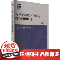 领导干部数字化能力提升问题研究 中国社会科学出版社