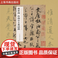 上海博物馆藏历代碑帖经典放大系列虞世南汝南公主墓志铭 上海书画出版社